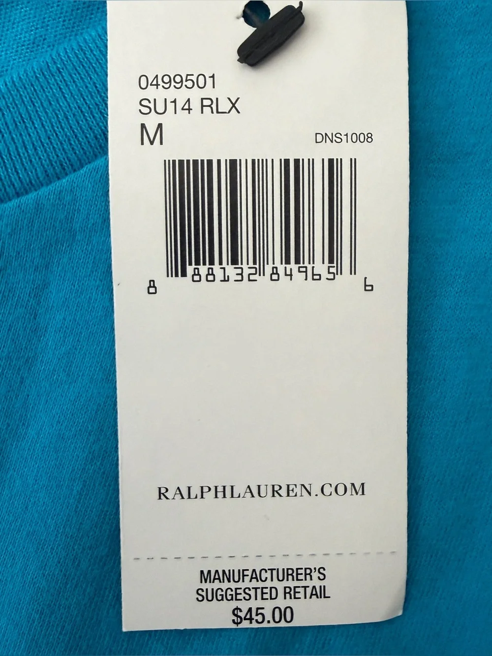 NEW RLX Ralph Lauren Blue Short Sleeve Surf Graphic T-shirt - NWT